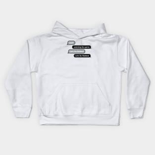 Raiders WYD Text Kids Hoodie